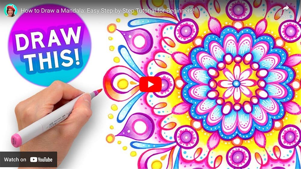 How to Draw a Mandala: Learn How to Draw Mandalas for Spiritual Enrichment  and Creative Enjoyment — Art is Fun